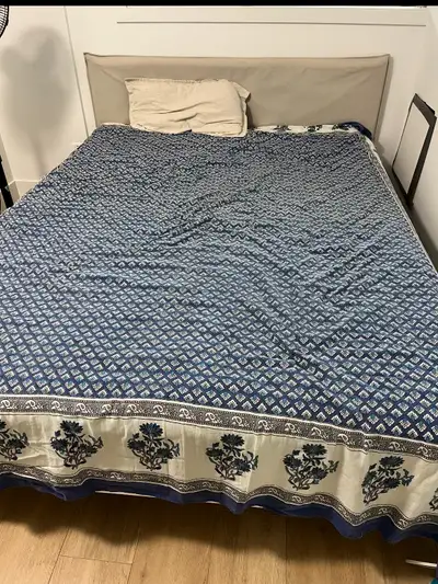 Mint condition queen size bed, View more