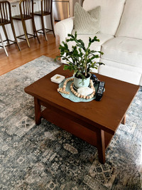 Stylish & Rectangular - Real Wood Coffee Table (customizable)