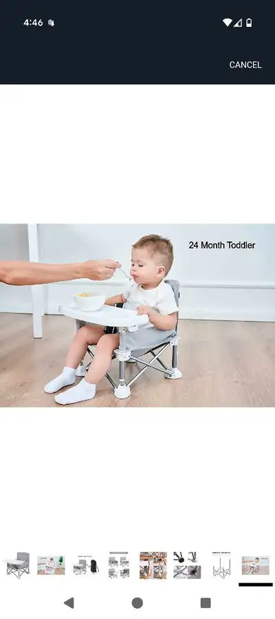 PandaEar Portable Baby Seat , View more