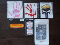 Matchbox/Zombie/Bethlehem Steel/Punishers and airpods stickers