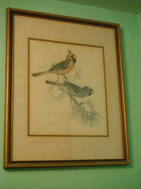 Three Glen Loates Nature Prints - signed by Artist