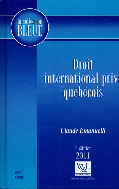 Droit international privé québécois 3e édition, View more