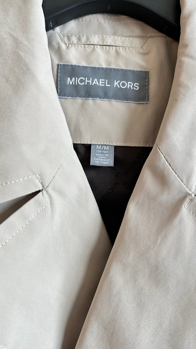 Trench coat pour homme Michael Kors in Men's in City of Montréal - Image 2