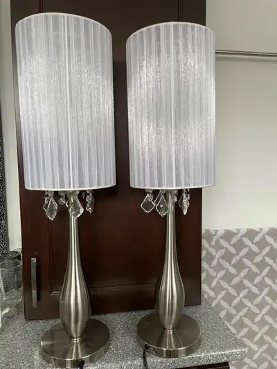 beautiful pair of lamps, View more