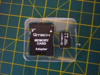New 64 GB mini SD card