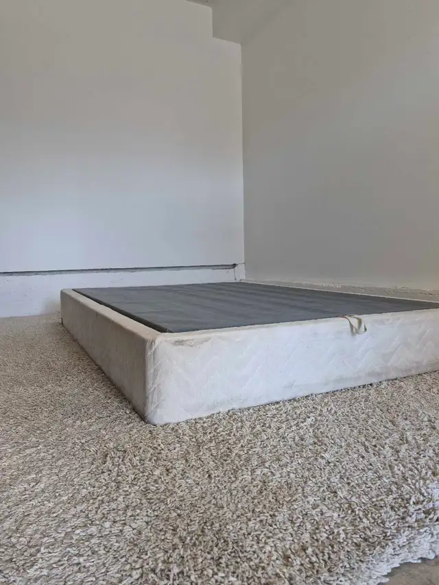 FREE DELIVERY Queen Size Bedframe with Hideaway Storage / Bed in Beds & Mattresses in Vancouver - Image 6