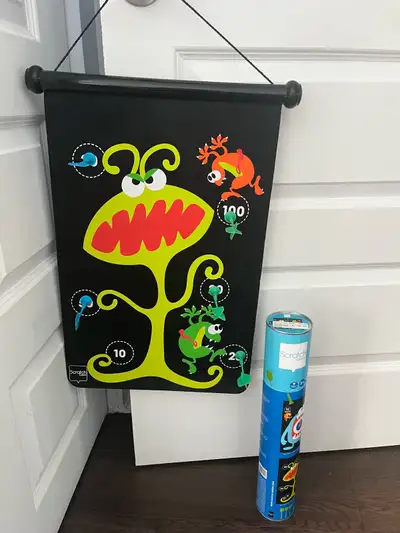 jeu de fléchettes aimanté/ magnet dart game, View more