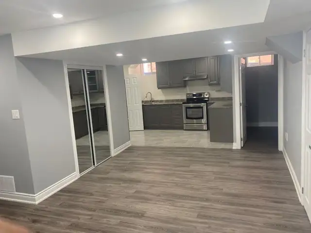 Two bedroom basement