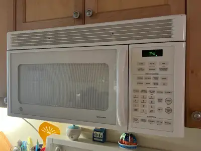 GE Over the Range Microwave and Exhaust Fan, View more