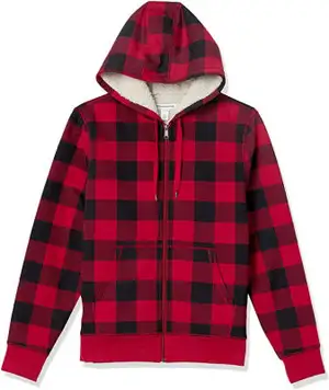 Mens Sherpa Heavy Lined Full-Zip Hoody  XL, View more