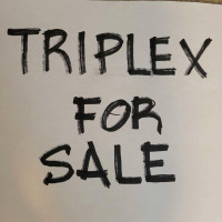 Triplex for sale