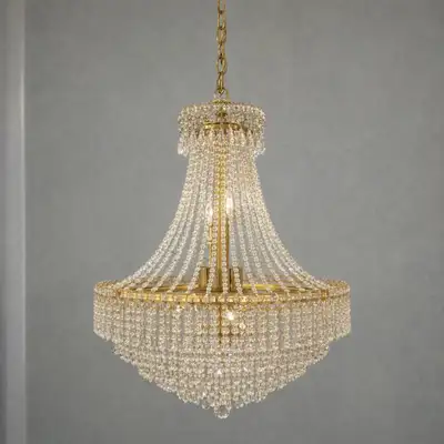 Vintage Authentic Crystal Chandelier, View more