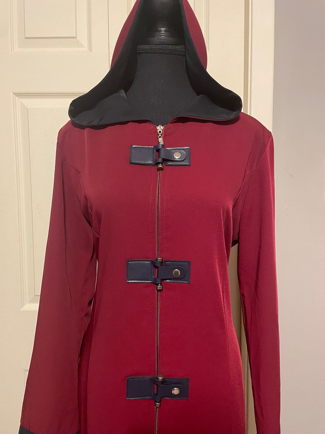 Turkish Dress/Abaya Size 44, front long zipper, with hoodie in Women's - Dresses & Skirts in Oakville / Halton Region - Image 2