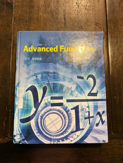 Nelson Advanced Functions 12 Textbook, View more