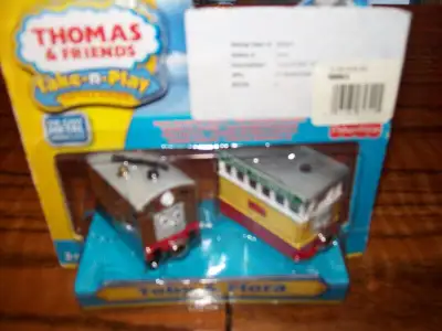 Thomas & Friends Railway Take N Play Toby & Flora New Sealed Die, View more