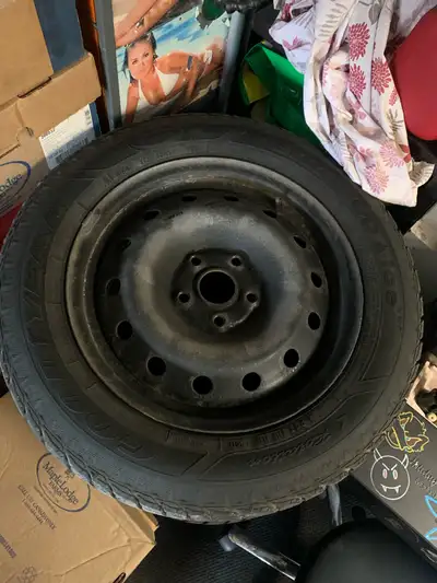 VW Passat winter tires on 16 inch steel wheels