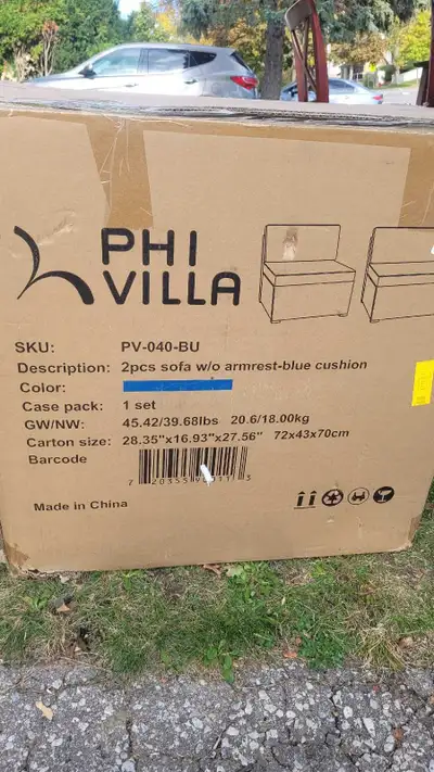 PHI VILLA 2-Piece Outdoor Sofa, View more