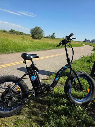 Dolphin Folding Electric Fat Bike, View more