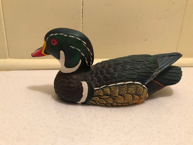 JB Garton Heritage Decoy Mini Wood Duck For Decor in Home Décor & Accents in Kitchener / Waterloo - Image 2