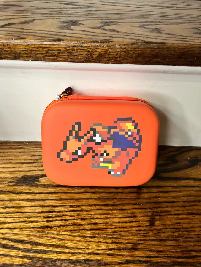 Charmander Pokemon Nintendo DS Lite Case with zipper and handle 