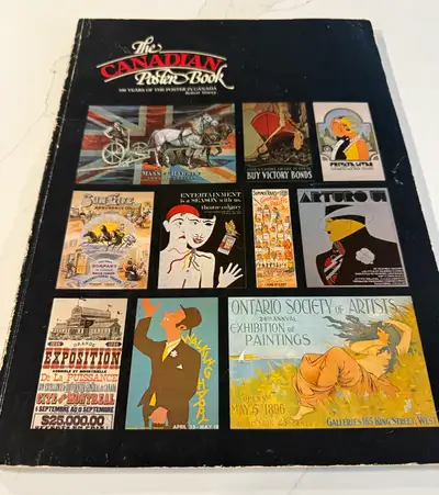 1949 The CANADIAN Poster Book VINTAGE. RARE, View more
