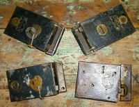 locks - antique box and carpenter locks
