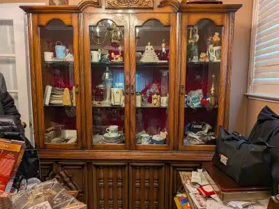 solid wood hutch, View more