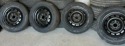 Brand New - Never Used Honda Civic Size: 215/55R16 Center Bore / Hub Bore: 64.1 mm Bolt Pattern (PCD...
