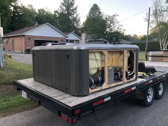 HOT TUB MOVERS MOVE DELIVERY REMOVALS CRANE in Moving & Storage in Kitchener / Waterloo - Image 6