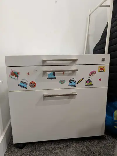 Storage Cabinet with 2 Drawers, View more