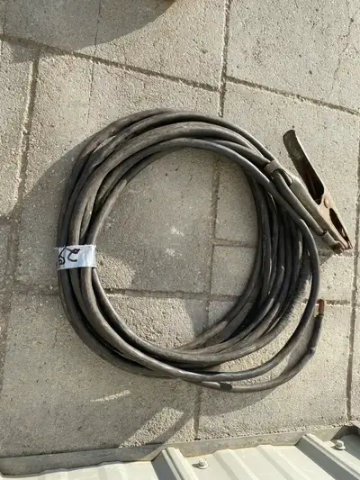 welding cable $1.50/ft. Ideal for converting to booster cables, View more