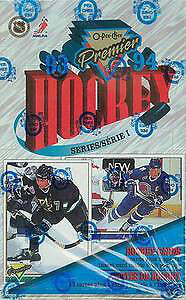 1993-94 OPC PREMIER hockey cards .... SERIES 1 .... unopened box