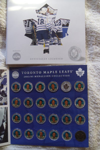 2002-03-Toronto Maple Leafs-Official Medallion Collection.