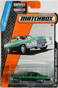 Matchbox 1/64 '69 Cadillac Sedan Deville Diecast Car