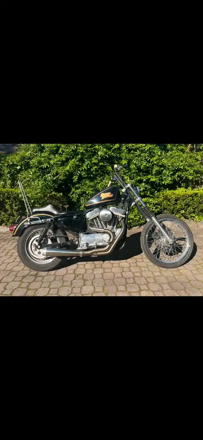 Rebuilt Harley with all performance parts Low Milage (9000km) 1200 big bore conversion Andrew’s N2 c...