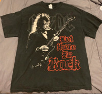 AC/DC-Let There Be Rock Shirt XL Band Heavy Metal ACDC