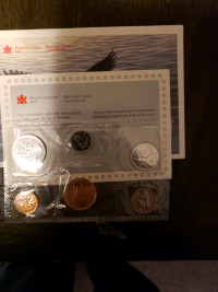 4 Canada Uncirculated Coin Sets