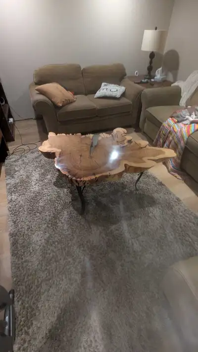 Live edge table for sale, View more