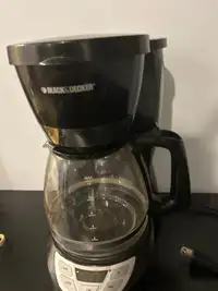 Black+ decker coffe maker 