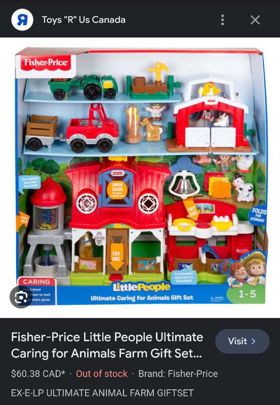 Fisher price deluxe farm set in Toys & Games in City of Toronto - Image 4