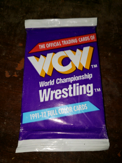 Sealed WCW 1991-92 trading cards, View more