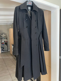 Women’s black dress coat - Armani 
