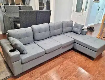 Cozy corner 4 seater fabric sofa for sale , View more