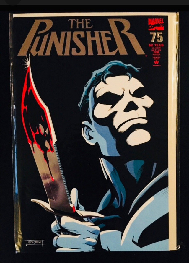 MARVEL COMIC PUNISHER 1987 #75 A SPECIAL ANNIVERSARY ISSUE   in Comics & Graphic Novels in Brantford