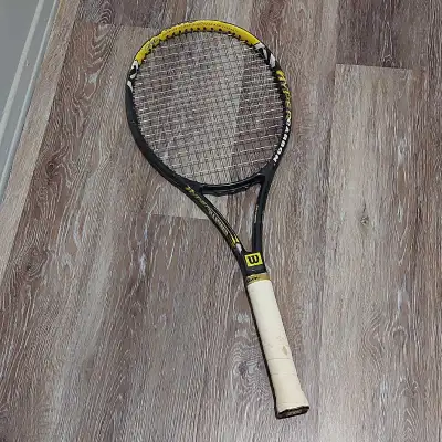 Wilson Hyper Hammer 6.3 Carbon Fiber Tennis Racquet, View more