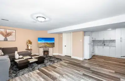 Beautiful basement apartment. 1500 sf. 2 beds, 1 bath. 1 car driveway parking. Storage space and inc...