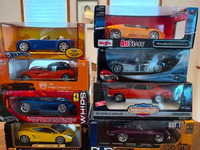 Die cast car collection, View more