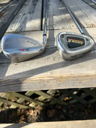 Spalding Pitching Wedge. AMF 52*Wedge Left Handed Steel Shaft., View more
