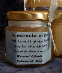Honey/Tea Wedding Favors Locally Produced Unpasteurized Favours3
