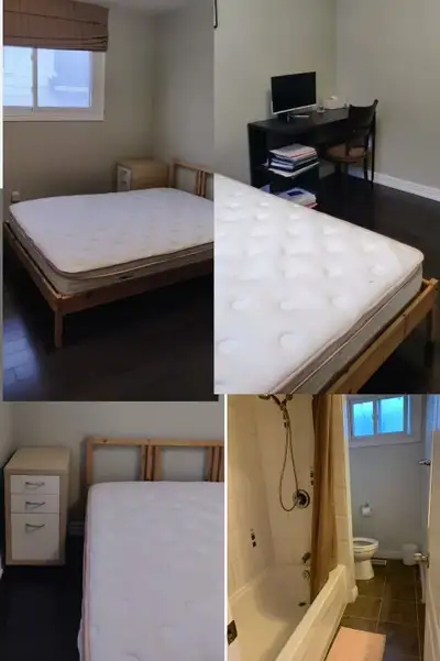 Bright and Clean 1 Bed 1 Bath for Rent in Thornhill Spacious and well-maintained private room availa...